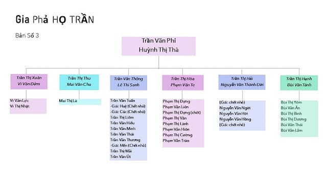 HOT343- GIA PHẢ-THẾ HỆ 3