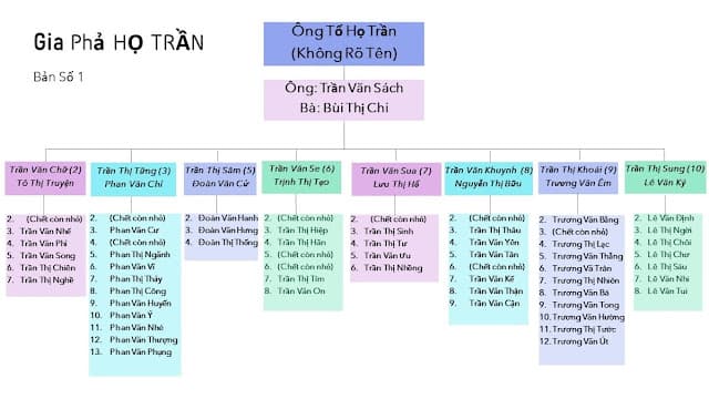 HOT341- GIA PHẢ -THẾ HỆ 1