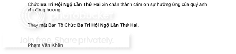 BA TRI HỘI NGỘ 30+31/08/2014/Tampa,Florida-USA